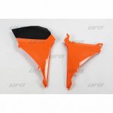 UFO Luchtfilterbakdeksel (Zijkant) KTM SX 2011/EXC 2012-2013 oranje -