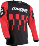 Moose Racing Qualifier Crossshirt Rood / Zwart