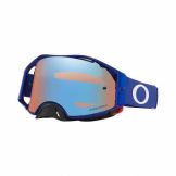 Oakley 2024 Airbrake MX Moto Crossbril Blauw / Wit (Lens: Prizm Sapphire Iridium)