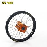 Haan Wheels 16"x1,85 Achterwiel (Zwart / Oranje) KTM SX 85 2004-2017