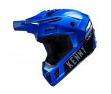 Kenny 2023 Performance Crosshelm Solid Solid Blauw maat S