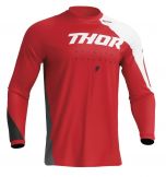 Thor 2023 Sector Edge Crossshirt Rood / Wit