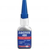 Loctite 480 Instant Adhesive Prism Toughened Bottle 20gr Black