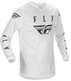 Fly Racing 2024 Universal Crossshirt Wit / Zwart
