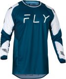 Fly Racing 2024 Evolution DST Crossshirt Navy / Wit