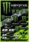 D'Cor Universeel Stickervel Monster Energy
