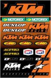 D'Cor Universeel Stickervel KTM Racing