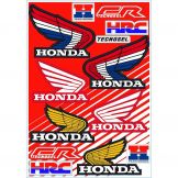 Tecnosel Stickerset Honda Vintage