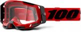 100% 2021 Racecraft 2 Crossbril Rood (Lens: Helder)