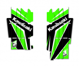Blackbird Stickers Radiateurlamellen Kawasaki KX250 KX450 2021-2022 KX450F 2016-2020