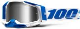 100% 2022 Racecraft 2 Isola Crossbril (Lens: Spiegel Zilver)