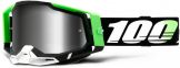 100% 2022 Racecraft 2 Kalkuta Crossbril (Lens: Spiegel Zilver)