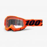 100% 2021 Accuri 2 Neon Oranje Crossbril (Lens: Helder)