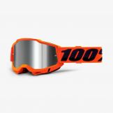 100% 2021 Accuri 2 Neon Oranje Crossbril (Lens: Zilver)