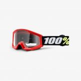 100% 2022 Strata 2 Mini Crossbril Grom Rood (Lens: Helder)