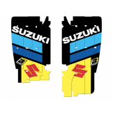Blackbird Racing World MXGP 2019 Suzuki Radiateur Lamellen Stickers Suzuki RM-Z250 2010-2018