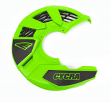 Cycra Voorremschijf Beschermer Kawasaki KX250F 2006-2016 KX450F 2008-2015 Groen