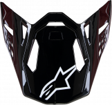 Alpinestars 2025 Supertech S-M10 Solid Helmklep Zwart / Carbon