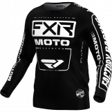 FXR 2024 Clutch MX Crossshirt Zwart / Wit
