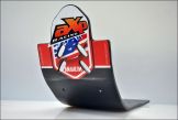 AXP Skidplate Anaheim Zwart / Rood CRF250R 13-15