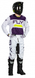 Fly Racing 2024 Kinetic Reload Crosspak Donker Paars / Wit / Fluor Geel