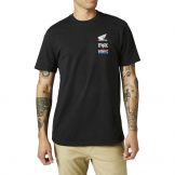 FOX Honda Wing Ss Premium T-shirt Zwart maat M