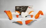 R-Tech Plastickit KTM SX125 SX150 SX250 SX-F250 SX-F350 SX-F450 2015 Oranje / Wit