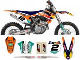 Outlaw Racing Stickerset 2014 Factory KTM EXC 2008-2011