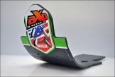 AXP Skidplate Anaheim Zwart / Groen KX250F 10-15