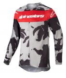 Alpinestars 2023 Racer Tactical Crossshirt Grijs / Camo / Rood
