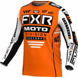 FXR 2024 Podium MX Jeugd Crossshirt Oranje / Wit