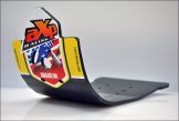 AXP Skidplate Anaheim Zwart / Geel RMZ250 10-14