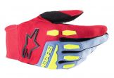 Alpinestars 2025 Full Bore Enduro Handschoenen Licht Blauw / Rood / Zwart