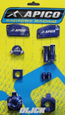 Apico Billet Kit SX65 16-17 TC65 17 Blauw