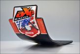 AXP Skidplate Anaheim Zwart / Oranje SXF450 13-15