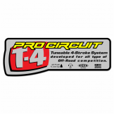 Pro Circuit T-4 Dempersticker