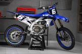 Outlaw Racing Stickerset Yamaha YZ250F 2019-2023 YZ450F 2018-2022 Blauw / Wit / Zwart