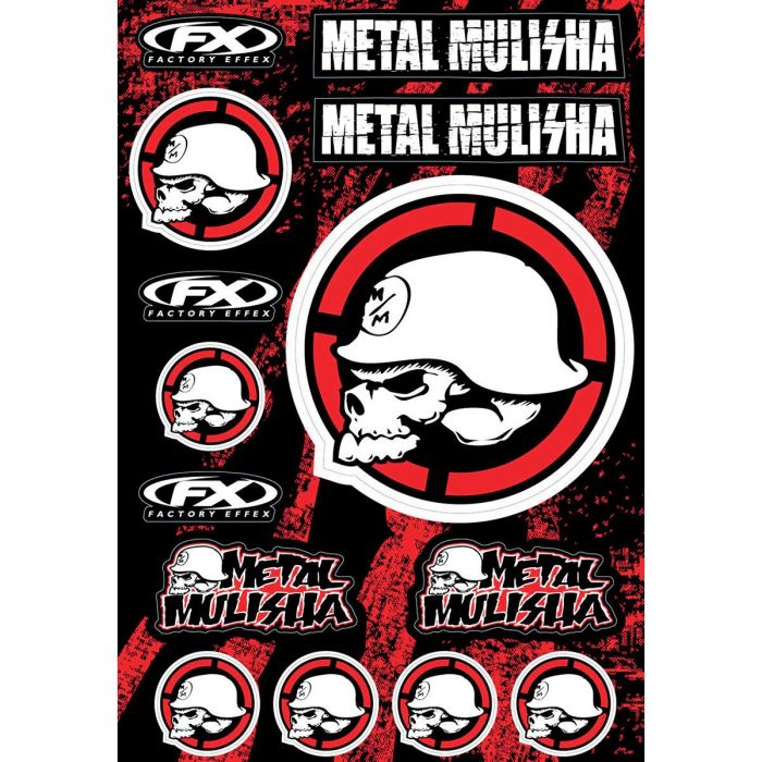 Factory Effex Metal Mulisha 2 Stickersheet