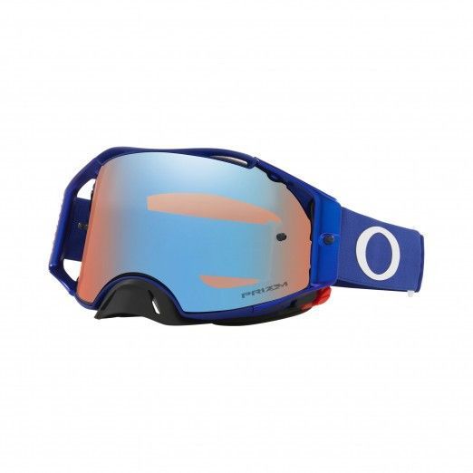 Oakley 2021 Airbrake MX Moto Crossbril Blauw (Lens: Prizm MX Sapphire Iridium)
