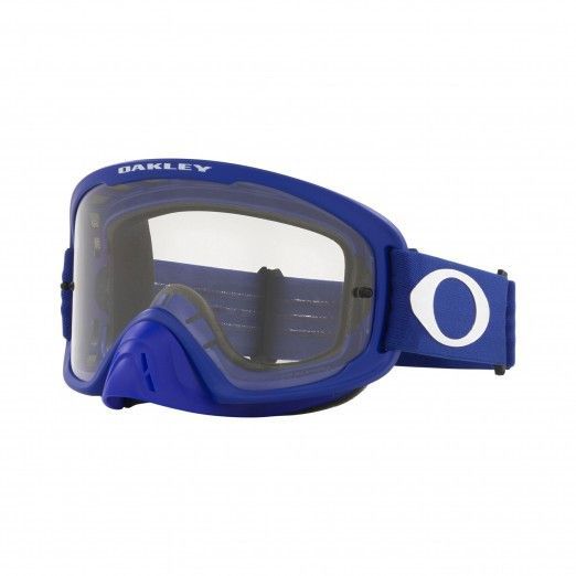 Oakley 2021 O Frame 2.0 Pro MX Moto Crossbril Blauw (Lens: Helder)