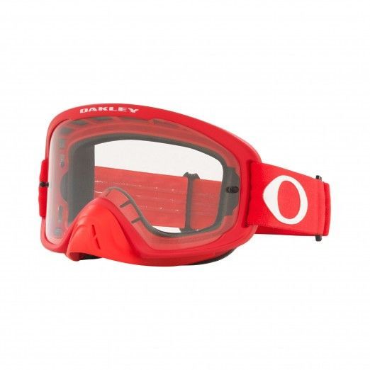 Oakley 2021 O Frame 2.0 Pro MX Moto Crossbril Rood (Lens: Helder)