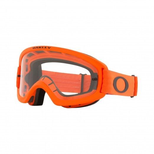 Oakley 2021 XS O Frame 2.0 MX Moto Crossbril Oranje (Lens: Helder)