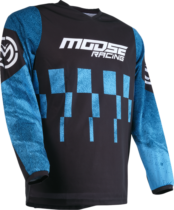 Moose Racing Qualifier Crossshirt Blauw / Zwart