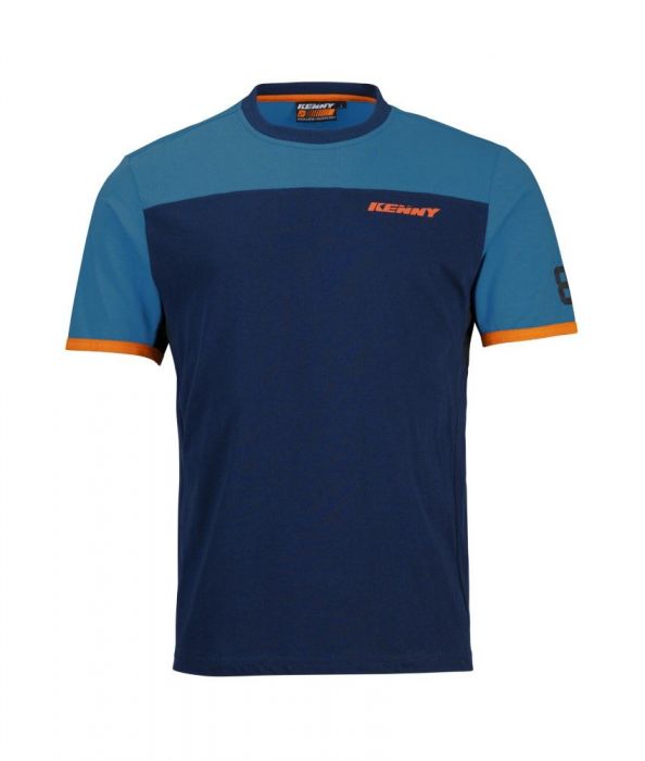Kenny 2023 Paddock T-Shirt Navy / Fluor Oranje