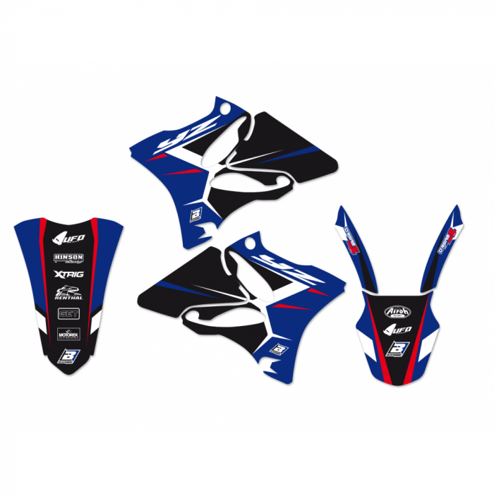 Blackbird Racing Stickerset Dream 4 Yamaha YZ125 YZ250 YZ250F 2002-2014