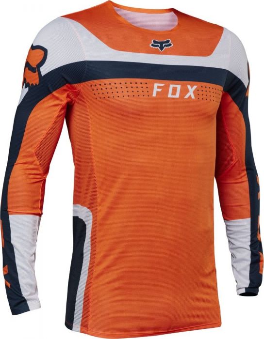 FOX 2022 Fall Flexair Efekt Crossshirt Fluor Oranje