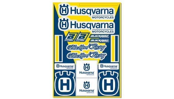 Blackbird Racing Logo Stickervel Husqvarna