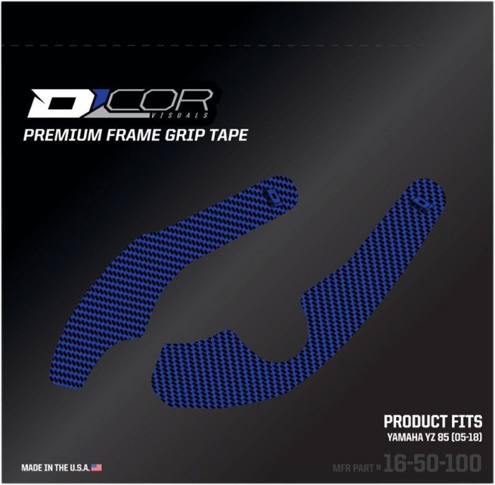 D'Cor Framepads Yamaha YZ85 2002-2020 Blauw