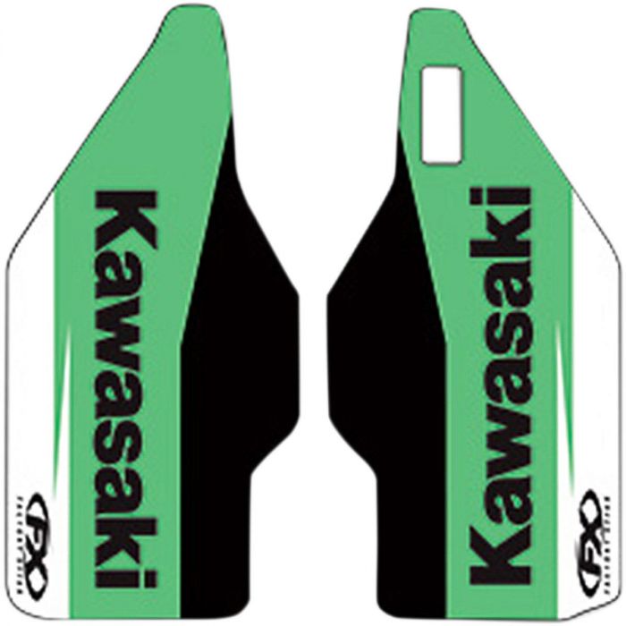 Factory Effex Voorvorkbeschermers Stickers Kawasaki KX100 1998-2013 KX80 1998-2000 KX85 2001-2013