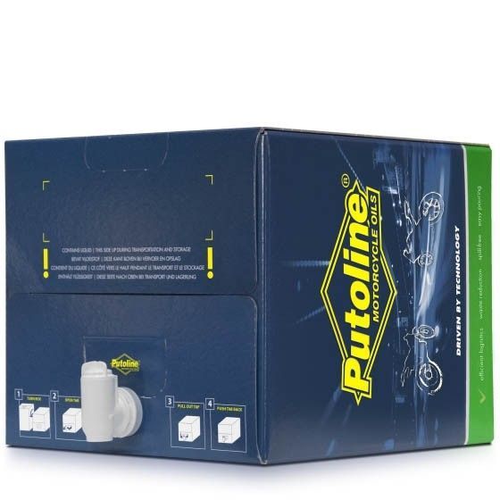Putoline MX5 100% Synthetisch 2-takt olie Bag In Box 20 Liter